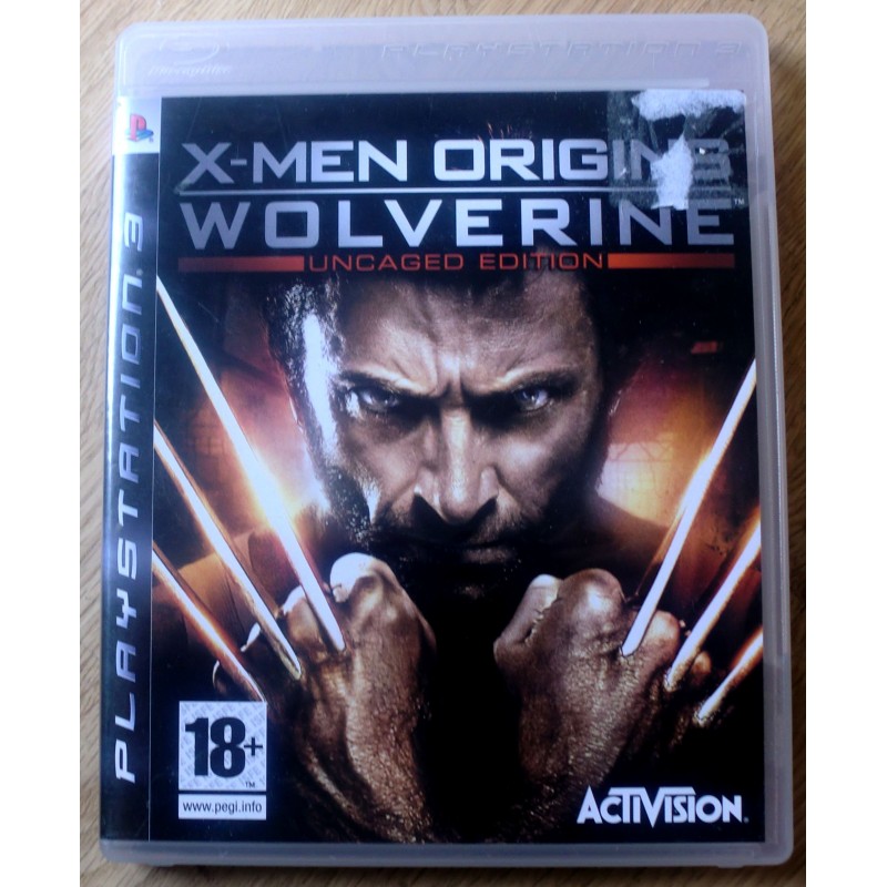 Playstation X Men Origins Wolverine Uncaged Edition Activision