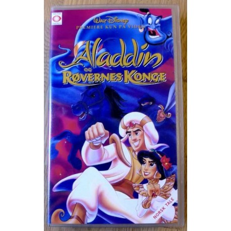 Aladdin og røvernes konge (VHS)