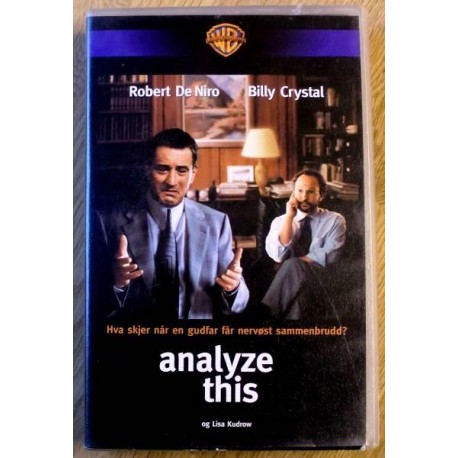 Analyze This (VHS)