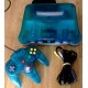 Nintendo 64: Komplett spillkonsoll i turkis (Ice Blue)