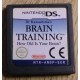 Nintendo DS: Dr. Kawashima's Brain Training - How old is your brain?