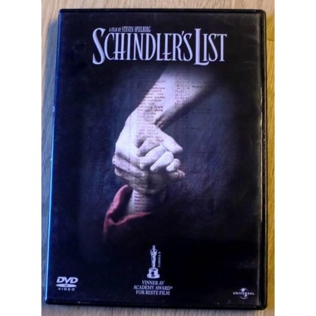 Schindlers Liste (DVD)