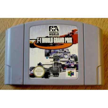 Nintendo 64: F-1 World Grand Prix (cartridge)