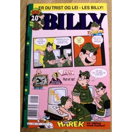 Billy - 2000 - Nr. 20 - Er du trist og lei - Les Billy!