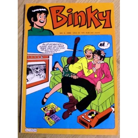Binky: 1980 - Nr. 4 - Profesjonell dykker