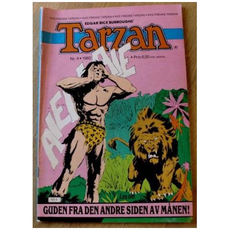 Tarzan: 1982 - Nr. 4 - Guden fra den andre siden av månen!