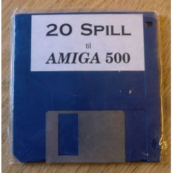 20 spill til Amiga 500 (diskett)