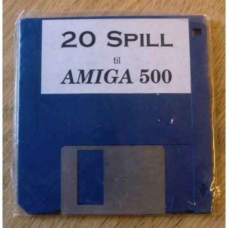 20 spill til Amiga 500 (diskett)