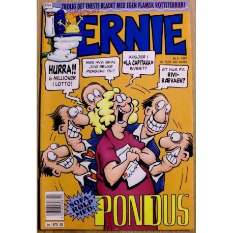 Ernie: 1997 - Nr. 5 - Trolig det eneste bladet med egen flamsk rotteterrier!