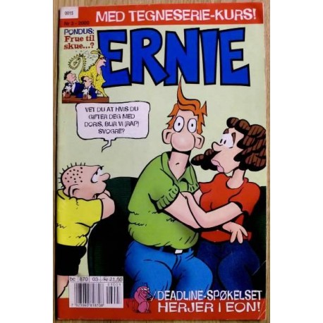 Ernie: 2000 - Nr. 3 -Med tegneserie-kurs!