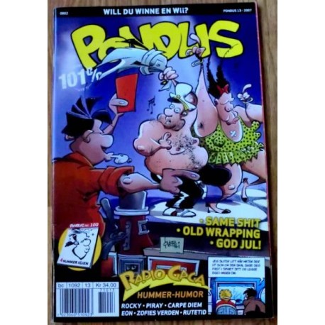 Pondus: 2007 - Nr. 13 - Will du winne en Wii?