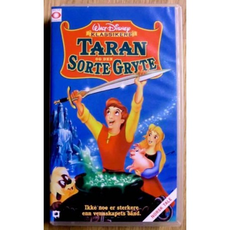 Walt Disney Klassikere: Taran og Den Sorte Gryte (VHS)