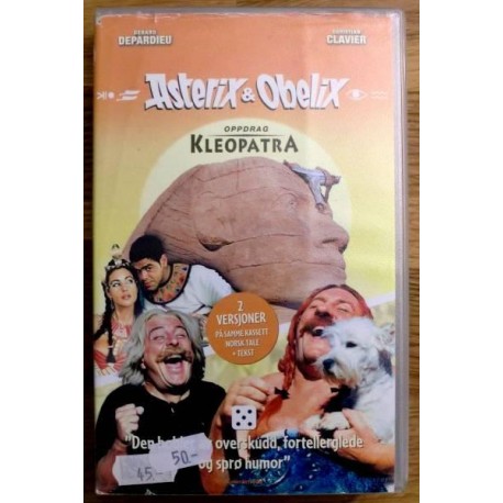 Asterix & Obelix: Oppdrag Kleopatra (VHS)