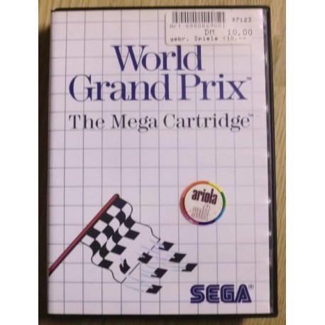SEGA Master System: World Grand Prix - The Mega Cartridge