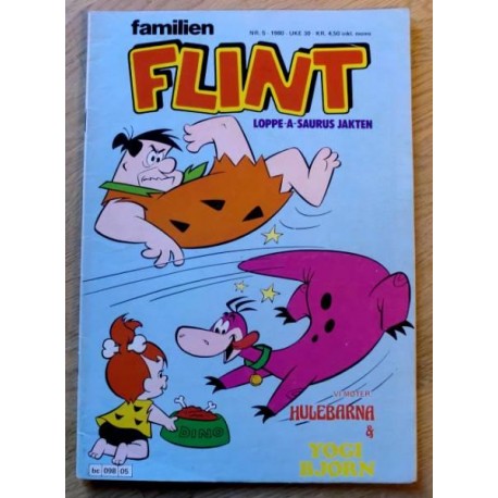Familien Flint: 1980 - Nr. 5 - Loppe-A-Saurus jakten