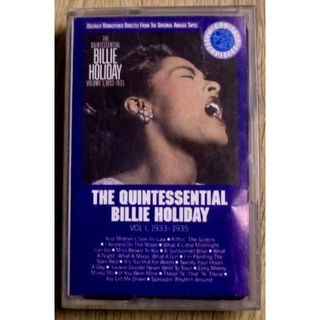 The Quintessential Billie Holiday Vol. 1 1933-1935 (kassett)