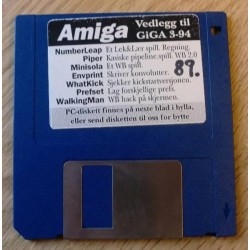 Vedleggsdiskett til Giga - Nr. 3 - 1994 - Amiga