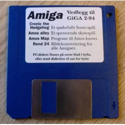Vedleggsdiskett til Giga - Nr. 2 - 1994 - Amiga