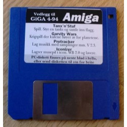 Vedleggsdiskett til Giga - Nr. 4 - 1994 - Amiga