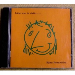 Björn Rosenström: Låtar som är sådär (CD)