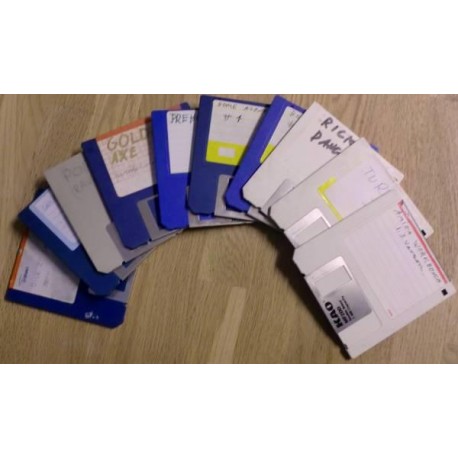 10 x disketter - Tilfeldig utvalg - Pakke 5 (Amiga)