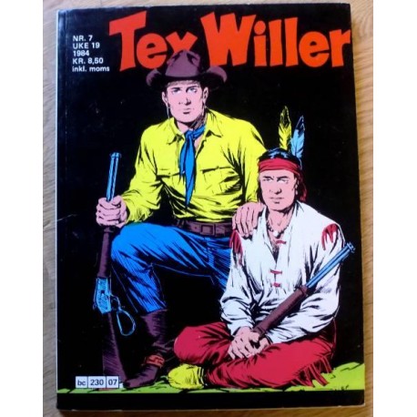 Tex Willer: 1984 - Nr. 7 - Nattens sønner