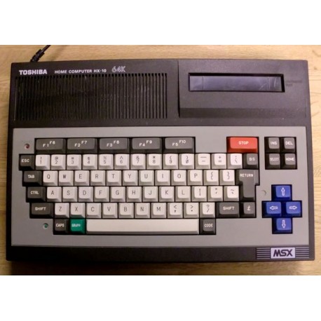 MSX: Toshiba HX-10 64K datamaskin