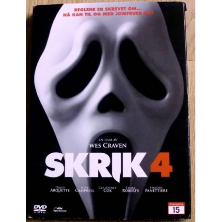 Skrik 4 (DVD)