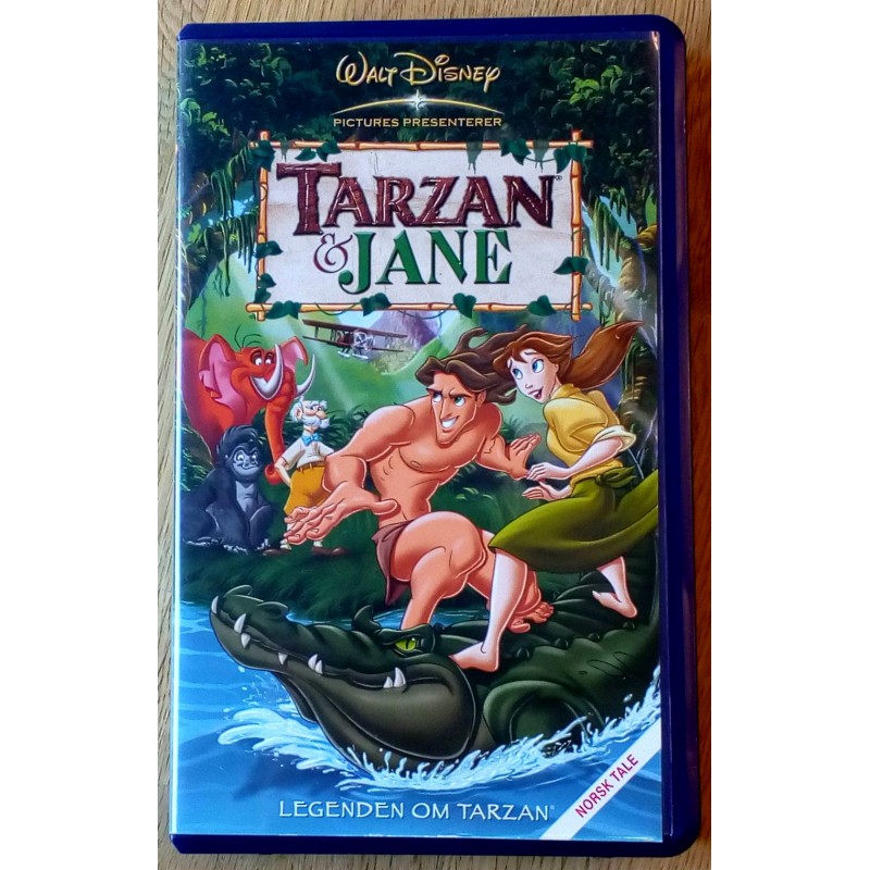 Walt Disney Klassikere: Tarzan & Jane (VHS) - O'Briens Retro & Vintage