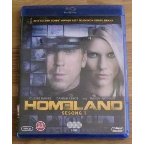 Homeland: Sesong 1 (Blu-ray)