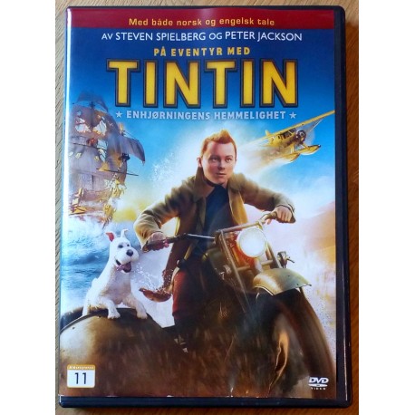 På eventyr med Tintin - Enhjørningens hjemmelighet (DVD)