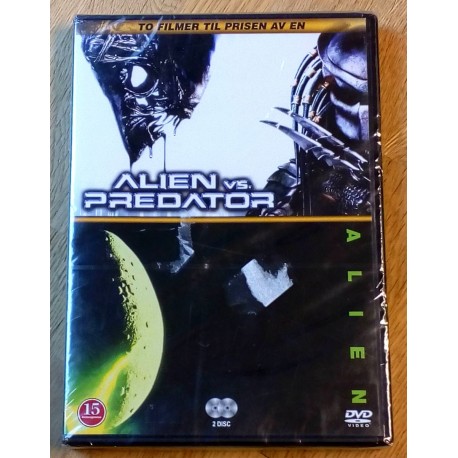 2 x Sci-Fi: Alien vs. Predator og Aliens (DVD)