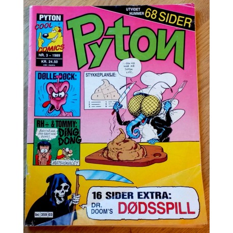 Pyton: 1989 - Nr. 3 - Utvidet nummer