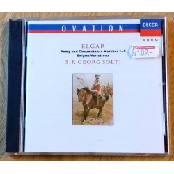 Elgar: Pomp and circumstances Marches 1-5 - Sir Georg Solti (CD)