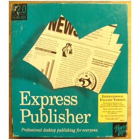 Express Publisher 2.0 for MS-DOS