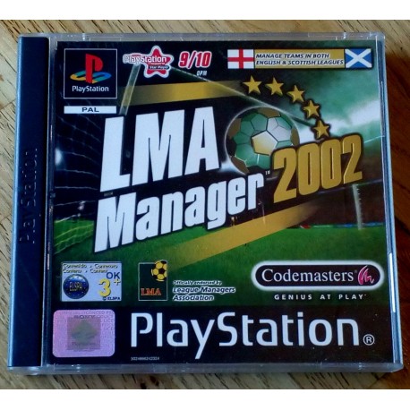 LMA Manager 2002 (Codemasters)