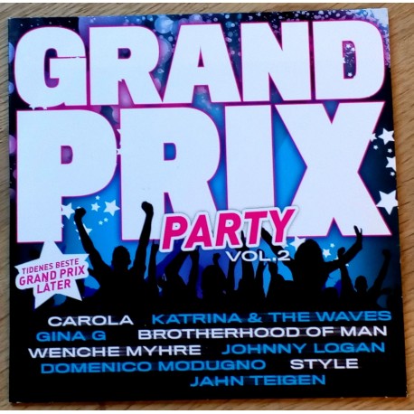 Grand Prix Party: Vol. 2 - Tidenes beste Grand Prix låter (CD)