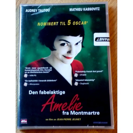 Den fabelaktige Amelie fra Montmartre (DVD)