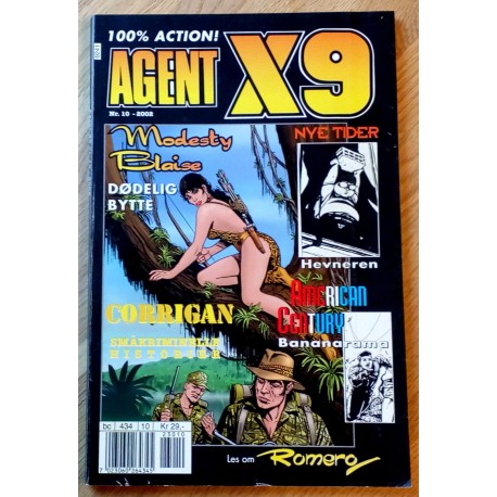 Agent X9: 2002 - Nr. 10 - Dødelig bytte