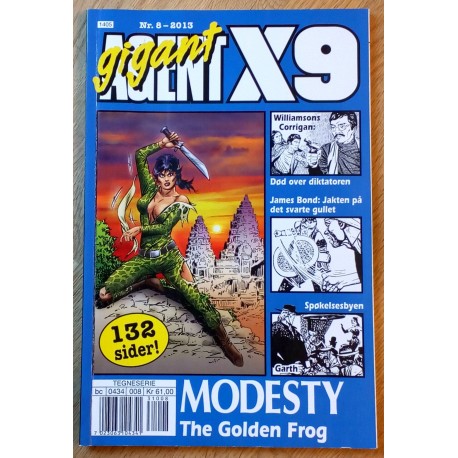 Agent X9 Gigant: 2013 - Nr. 8 - The Golden Frog