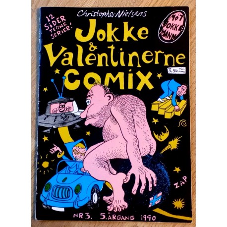 Jokke & Valentinerne Comix: 1990 - Nr. 3 - Jokkemann