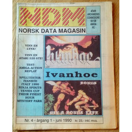 NDM - Norsk Data Magasin: 1990 - Nr. 4