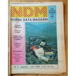 NDM - Norsk Data Magasin: 1990 - Nr. 5