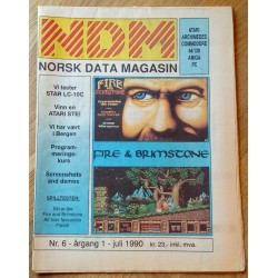 NDM - Norsk Data Magasin: 1990 - Nr. 6