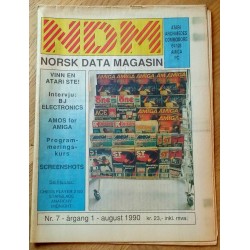 NDM - Norsk Data Magasin: 1990 - Nr. 7