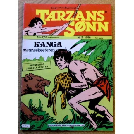 Tarzans Sønn: 1986 - Nr. 2 - Kanga - Menneskeeteren