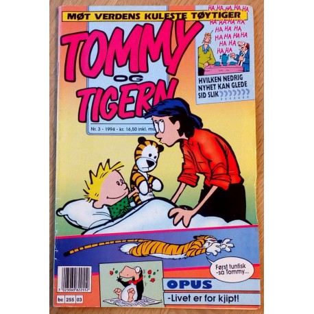Tommy & Tigern: 1994 - Nr. 3 - Møt verdens kuleste tøytiger