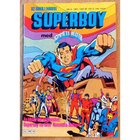 Superboy: 1981 - Nr. 4 - Psykokrigeren