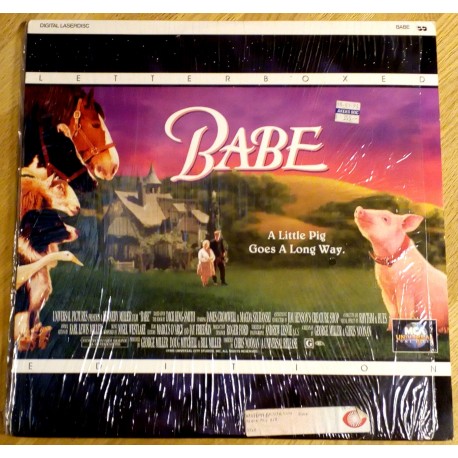 Babe: A Little Pig Goes A Long Way (LaserDisc)