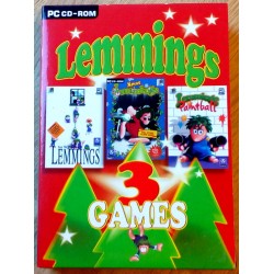 Lemmings: 3 x Lemmings Games (Psygnosis)